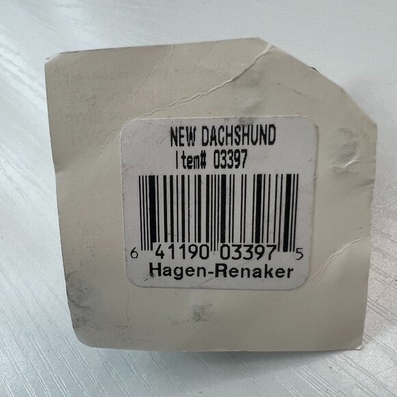 🐶 Hagen-Renaker Dachshund Figurine, Retired Miniature #03397 - Picture 4 of 4